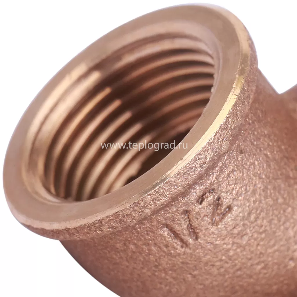 Настенная водорозетка 15x1/2 Sanha 4472g, бронза 144721512