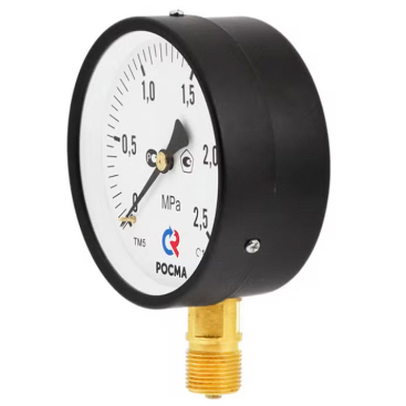 Манометр радиальный Росма ТМ-510Р.00  (0-0,16 МПа), 100 мм, 1/2