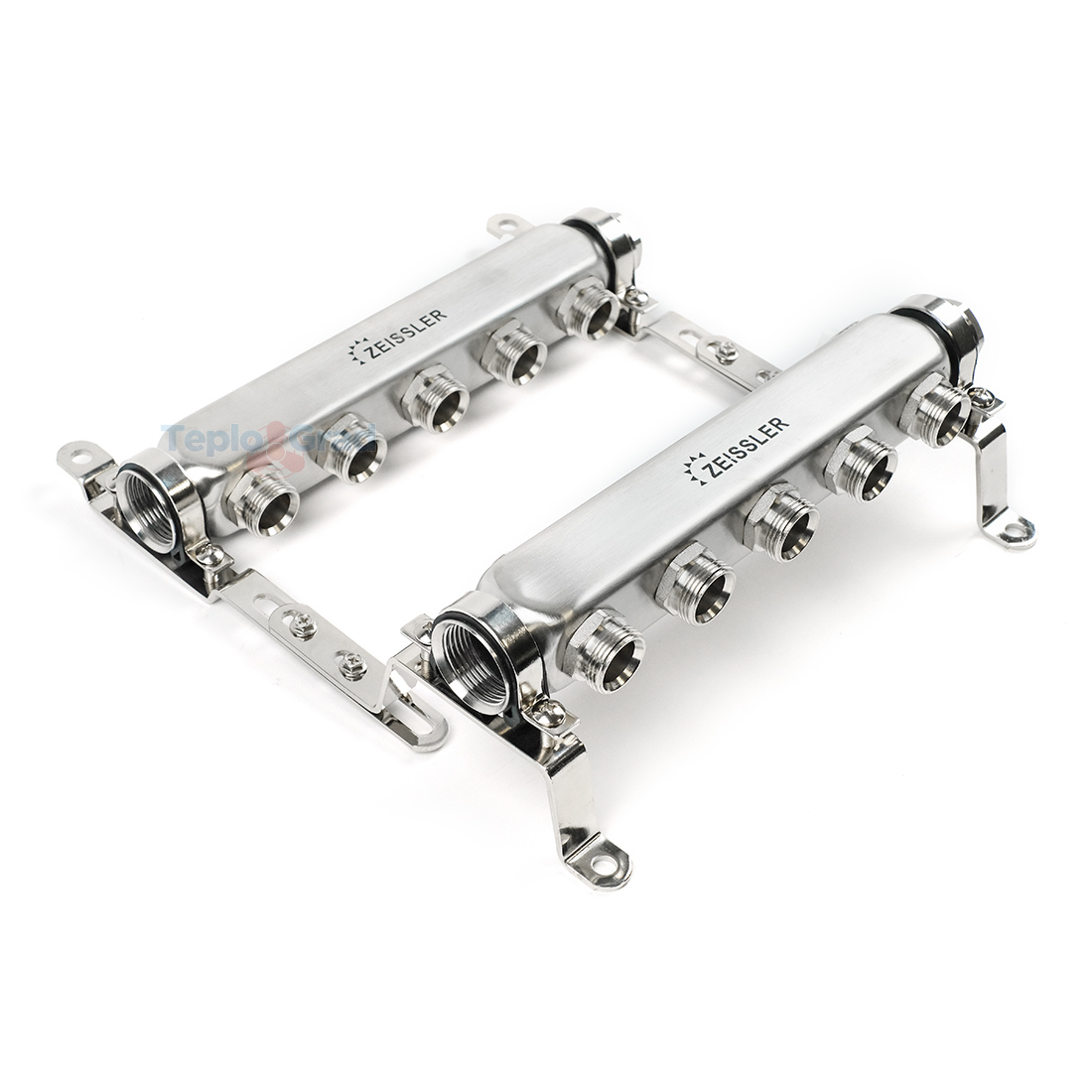 Коллектор Zeissler на 5 выходов без запорных клапанов