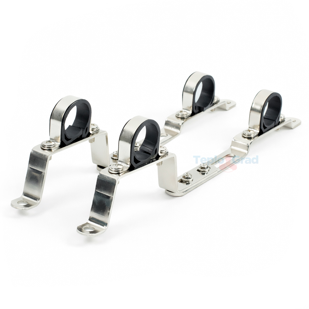 Пара регулируемых кронштейнов Valfex для коллекторов