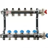 Коллектор РЕХАУ HKV на 5 контуров без расходомеров