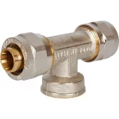 Тройник с внутренней резьбой винтовой Stout 3/4x20