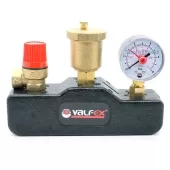 Группа безопасности Valfex КЛАССИК в теплоизоляции