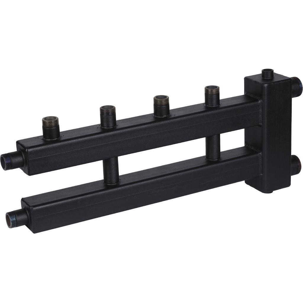 Балансировочный коллектор Rommer на 2+1 контура до 85 кВт