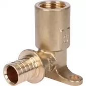 Угольник Stout с настенным креплением 20x1/2 с длинным нарезным патрубком