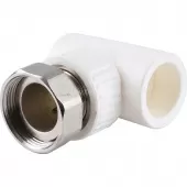 Тройник комбинированный с накидной гайкой Kalde 32х1 1/4