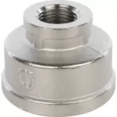 Муфта переходная 1 1/2x3/4 ВВ никелированная Stout