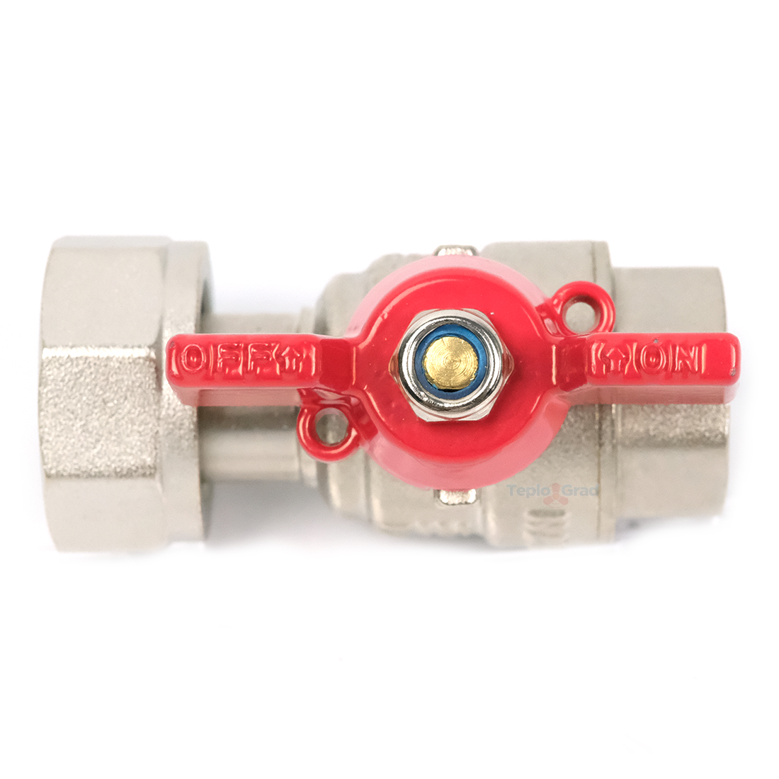 Шаровой кран TIM с накидной гайкой 1/2x3/4 ручка бабочка Шаровой кран TIM с накидной гайкой 1/2x3/4 ручка бабочка