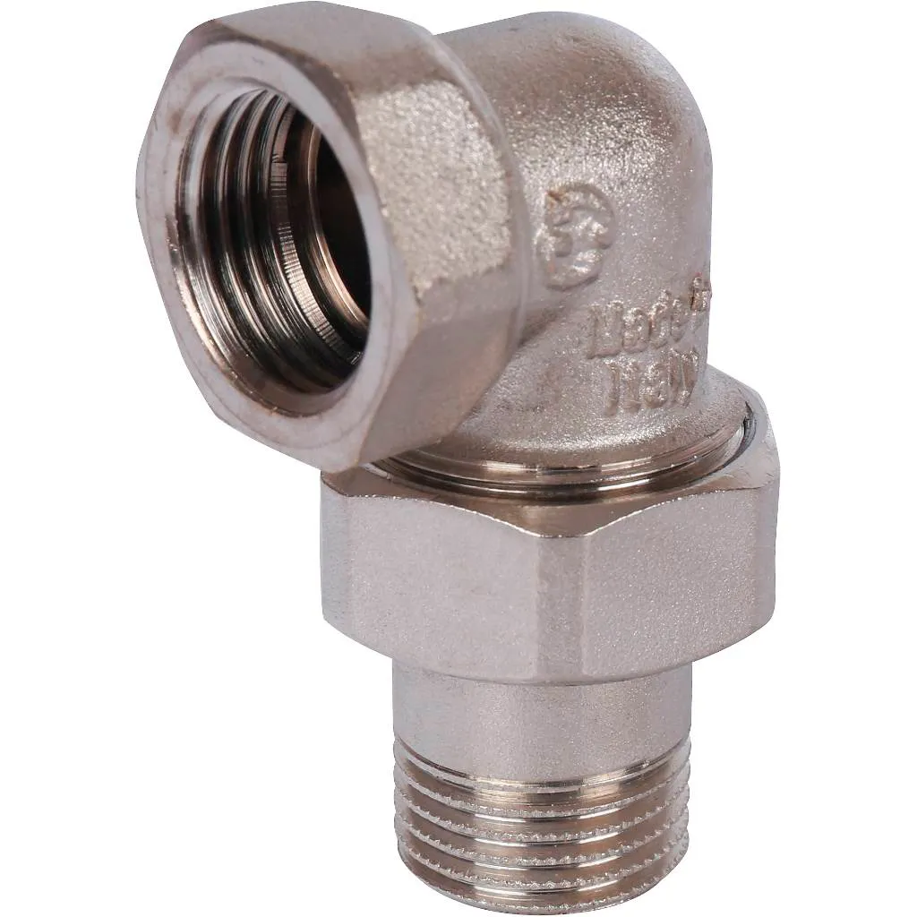 Разъемное угловое соединение (американка) Stout ВН 1/2