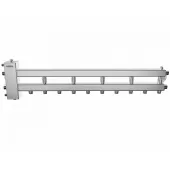 Балансировочный коллектор Gidruss BMSS-100-6D (до 100 кВт, подкл. котла G 1 1/4, 5+1 контура, нерж. сталь)