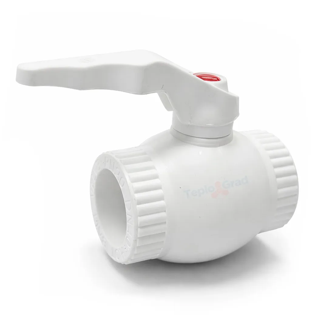 Кран стальной шаровой TIM 40 PP-R