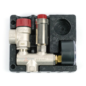 Группа безопасности котла Zeissler 1/2 до 50 кВт с теплоизоляцией