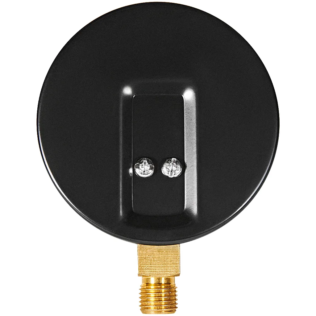 Термоманометр радиальный Stout 80 мм, 0-6 бар, 0-120C, подключение 1/2