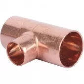 Тройник 22x15x22 ВП Sanha 5130, для медных труб под пайку 15130221522