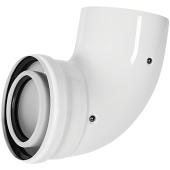 Отвод конденсационный Rommer 80/125 90°