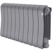 Биметаллический радиатор Royal Thermo Infinity 300 Silver Satin 10 секций