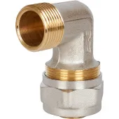 Угольник с наружной резьбой винтовой Stout 3/4x26