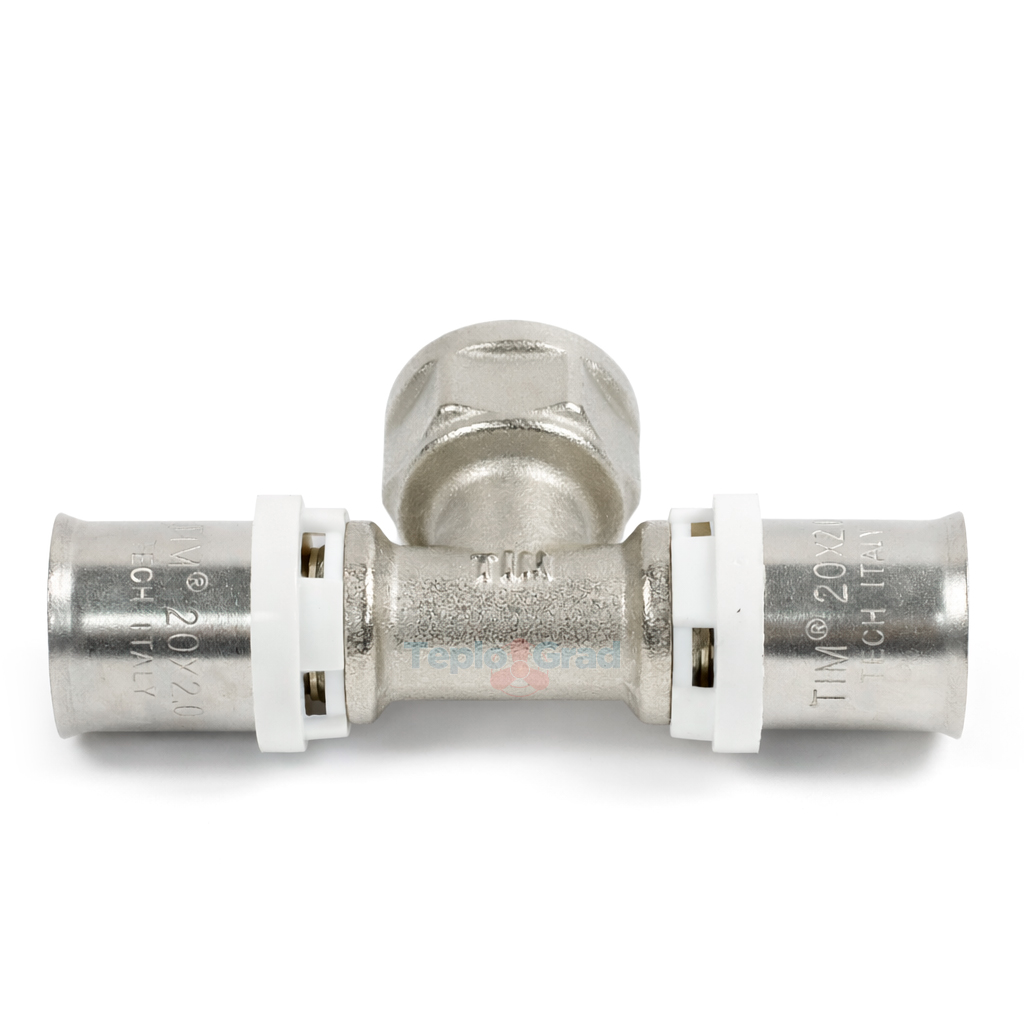 Пресс тройник TIM ВР 20x1/2x20