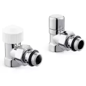 Набор термостатический для радиатора угловой Royal Thermo 1/2 М30х1,5 (хром)