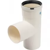 Тройник Stout Dn 80 PP-FE для конденсационных котлов Тройник Stout Dn 80 PP-FE для конденсационных котлов