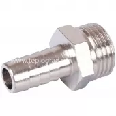 Штуцер 1/2x12 НР никелированный Stout Штуцер 1/2x12 НР никелированный Stout