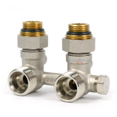 Узел нижнего подключения угловой Zeissler 3/4x1/2 (для однотрубных систем)