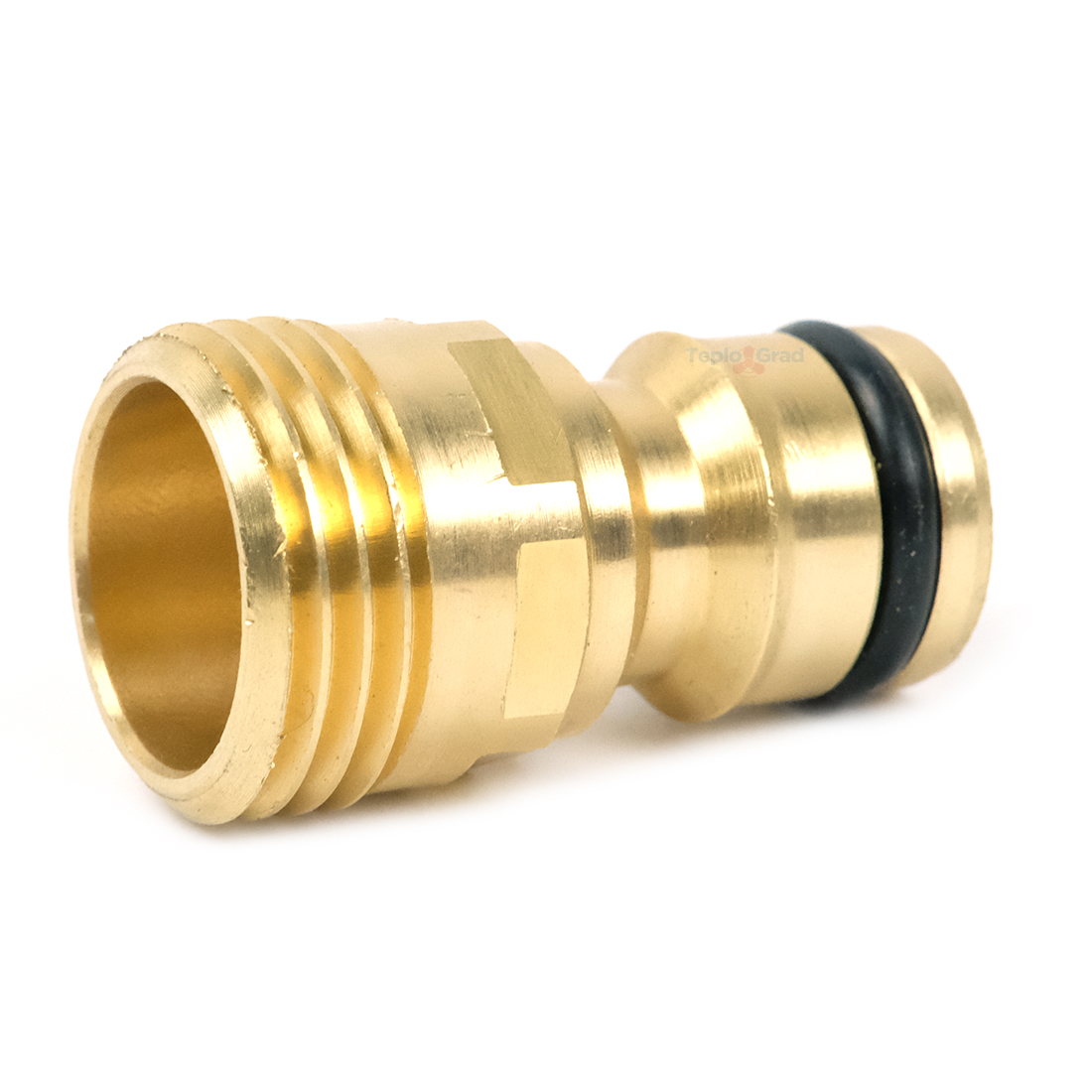 Штуцерный адаптер TIM 1/2 для быстросъема с наружной резьбой из латуни