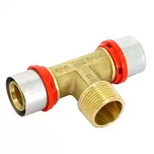 Пресс-тройник Tiemme НР 20x1/2x20