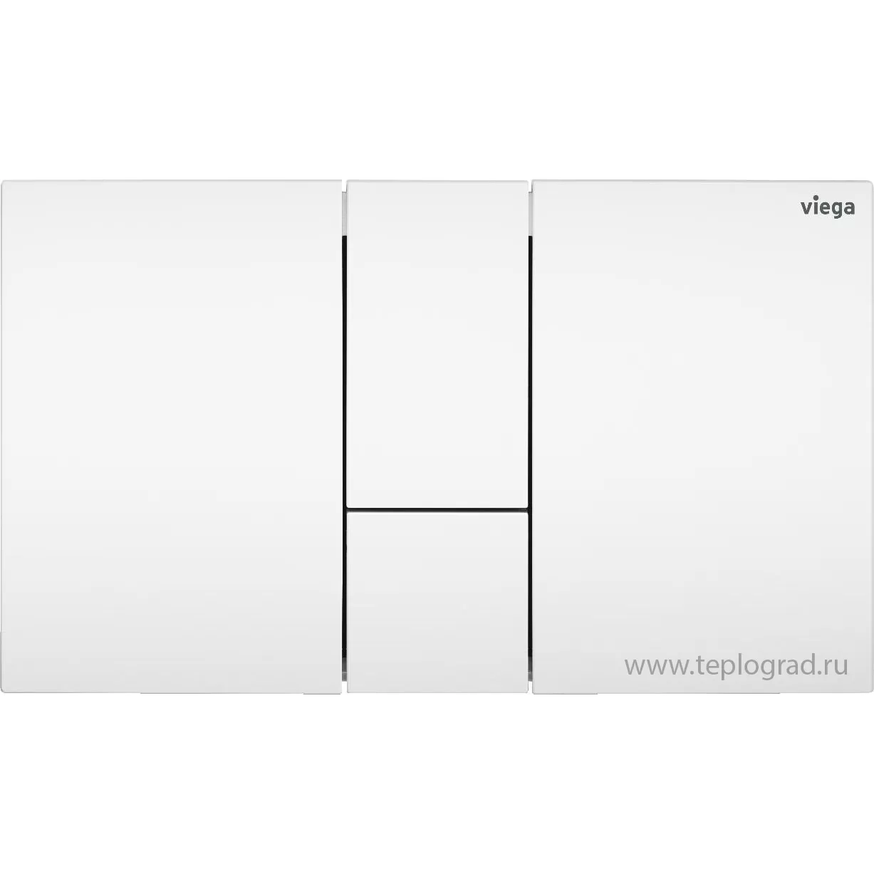 Кнопка смыва Viega Prevista Visign for Style 24 8614.1 для смывных бачков, пластик, альпийский белый