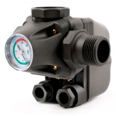 Реле давления Rommer KRS-7 со встроенным манометром Реле давления Rommer KRS-7 со встроенным манометром