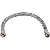 Гибкая подводка для воды Stout НР 1 x ВР 1, длиной 800 мм Гибкая подводка для воды Stout НР 1 x ВР 1, длиной 800 мм