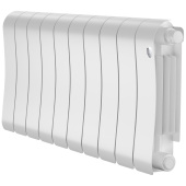 Биметаллический радиатор Royal Thermo Infinity 300 Bianco Traffico VR80 10 секций с нижним подключением