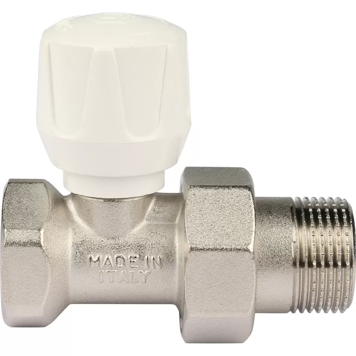 Клапан ручной терморегулирующий Stout, прямой 3/4 Клапан ручной терморегулирующий Stout, прямой 3/4