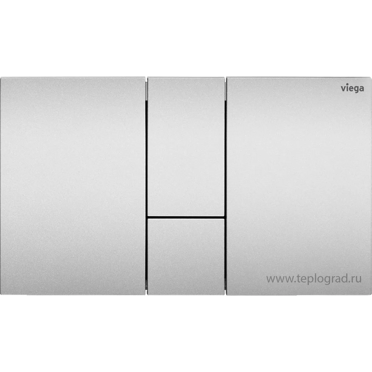 Кнопка смыва Viega Prevista Visign for Style 24 8614.1 для смывных бачков, пластик, матовый хром