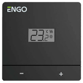 Терморегулятор Engo 230В, черный, цифровой дисплей Терморегулятор Engo 230В, черный, цифровой дисплей
