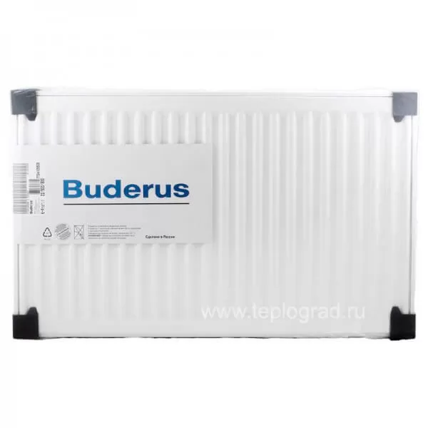 Стальной радиатор Buderus Logatrend VK-Profil 21/400/600 нижнее подключение, 686 Вт