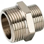 Ниппель переходной 1x3/4 НН никелированный Stout