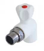 Угловой радиаторный кран Kalde 25x1/2