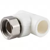 Тройник комбинированный с накидной гайкой Kalde 25х1