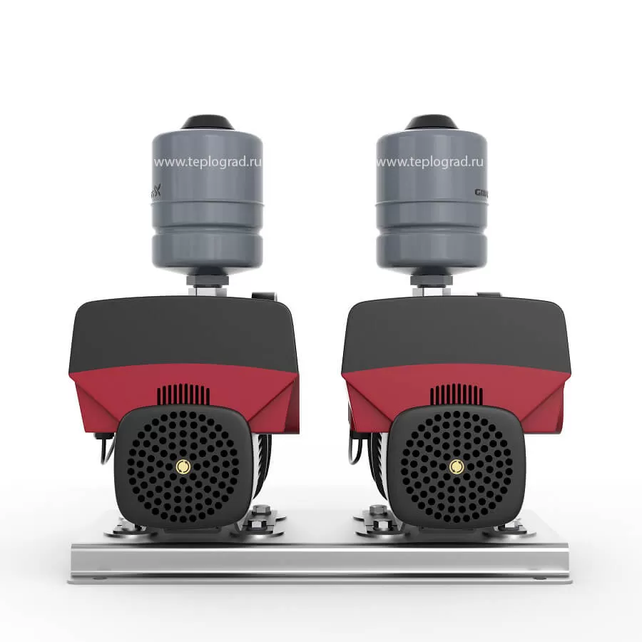 Сдвоенная насосная станция Grundfos CMBE TWIN 3-62 Schuko