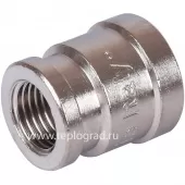 Муфта переходная 3/8x1/4 ВВ никелированная Stout