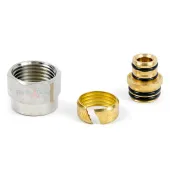 Резьбозажимное соединение TIM 16х2.0 - G 1/2" для металлопластиковых труб