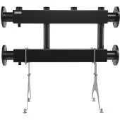 Распределительный коллектор Gidruss MK-600-2x50 (600 кВт, 2 магистр. подкл. DN80, 2 конт. G 2)