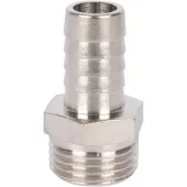 Штуцер 1/2x14 НР никелированный Stout