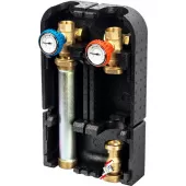 Насосная группа Stout с прямым контуром 1 без насоса в теплоизоляции