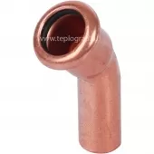 Отвод 45° 15 ВПр-НПр 6040 Sanha, для медных труб прессовой