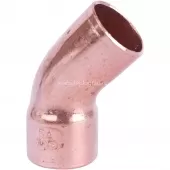 Отвод 45° 22 ВП-НП Sanha 5040, для медных труб под пайку 1504022