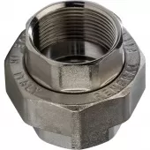 Разъемное соединение американка Stout ВВ 1 1/4 никелированное