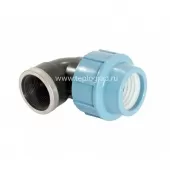 Отвод Unipump 90 с внутренней резьбой 32x1 ПНД