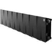 Биметаллический радиатор Royal Thermo PianoForte 200 Черный 16 секций
